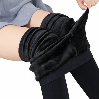 Women Winter Velvet Leggings