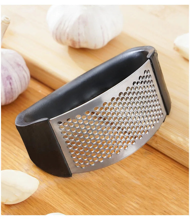 Stainless Steel Garlic Crusher
 Manual Garlic Mincer