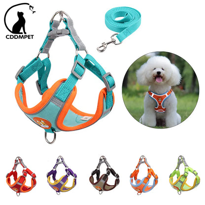 No Pull Dog Harness Vest Strap
 Adjustable Reflective Breathable Harness for Dogs Puppy and Cats