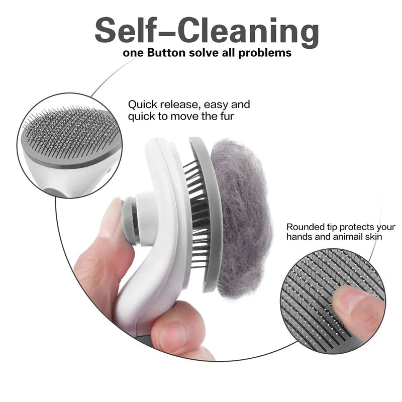 Dog and Cat Grooming Brush