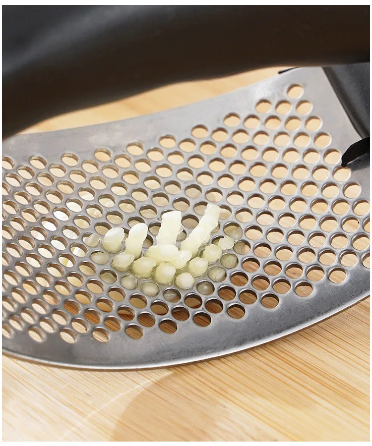 Stainless Steel Garlic Crusher
 Manual Garlic Mincer