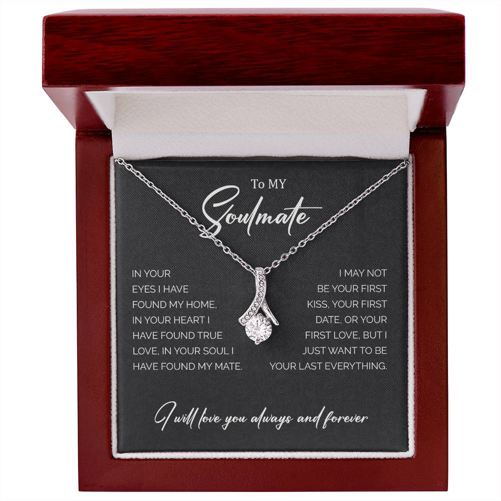 To My Soulmate | I Will Love You, Always & Forever - Alluring Beauty necklace